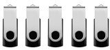 EVERYDAY ROTATING USB DRIVE 20 16GB BLACK PACK 5
