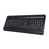 EVERYDAY 3 COLOUR CHANGING WIRED KEYBOARD BY AZIO