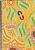 EVERYDAY INDIGENOUS A4 SPIRAL NOTEBOOK HARD COVER 160PG EACH