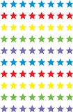 Stars 5 Colours Dynamic Stars Stickers Pack of 800