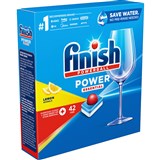 FINISH POWERBALL POWER ESSENTIAL DISHWASHER TABLETS LEMON PACK 42