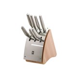 7 PIECE PLATINA KNIFE BLOCK PT10307