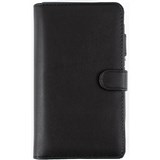 DEBDEN DAYPLANNER SL2599 SLIMLINE EDITION SNAP CLOSURE 162 X 82MM PU BLACK