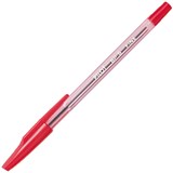 PILOT BPS STICK TYPE BALLPOINT PEN FINE RED