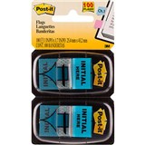 POSTIT 680IH2 INITIAL HERE FLAGS BLUE TWIN PACK 100