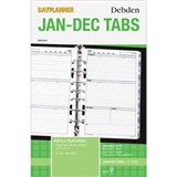 DEBDEN DAYPLANNER DK1010 DESK EDITION REFILL REFILL TABS JANDEC DESK SIZE