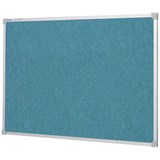 QUARTET PENRITE FABRIC BULLETIN BOARD 1200 X 900MM BLUE