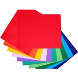 QUILL BOARD 210GSM 510 X 635MM ASSORTED PACK 100