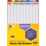 MARBIG DIVIDER LANDSCAPE MANILLA 10TAB A3 ASSORTED