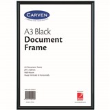 CARVEN DOCUMENT FRAME A3 BLACK