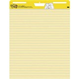 POSTIT 561 EASEL PAD RULED 635 X 775MM YELLOW