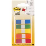 POSTIT 6835CF MINI FLAGS PRIMARY ASSORTED PACK 100