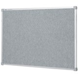 QUARTET PENRITE FABRIC BULLETIN BOARD 900 X 600MM LIGHT GREY