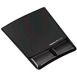 FELLOWES GEL MOUSE PAD AND WRIST REST BLACK