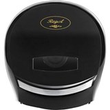 REGAL JUMBO TOILET ROLL DISPENSER SINGLE ABS BLACK
