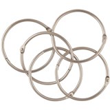 ESSELTE HINGED RINGS SIZE 6 25MM BOX 100