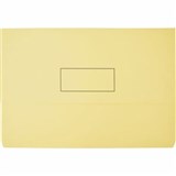 MARBIG SLIMPICK DOCUMENT WALLET FOOLSCAP BRIGHTS BUFF PACK 10