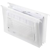 MARBIG EXPANDING SUSPENSION FILES FOOLSCAP PP CLEAR PACK 5