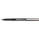 ARTLINE 220 FINELINER PEN 02MM BLACK CARTON 576