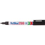 ARTLINE 700 PERMANENT MARKER BULLET 07MM BLACK CARTON 576