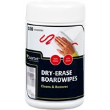 QUARTET PREMIUM WHITEBOARD WIPES WHITE PACK 100