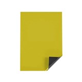 VISTA MAGNETIC WHITEBOARD SHEETING A3 420 X 295MM YELLOW