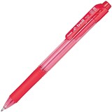 PENTEL BK130 EBALL RETRACTABLE BALLPOINT PEN 10MM RED