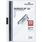 DURABLE DURACLIP DOCUMENT FILE PORTRAIT 30 SHEET CAPACITY A4 WHITE