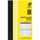 OLYMPIC VEHICLE LOG BOOK 64 PAGE 180 X 110MM PACK 10
