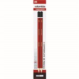 COLUMBIA COPPERPLATE HEXAGONAL PENCIL 2B PACK 2