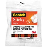 SCOTCH 502 STICKY TAPE 18MM X 66M