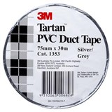 TARTAN 1352B DUCT TAPE PVC 75MM X 30M SILVERGREY