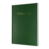 COLLINS 28M4P40 FINANCIAL YEAR DIARY 2 DAYS TO PAGE A5 GREEN