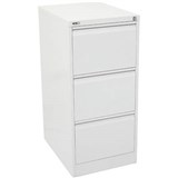 GO STEEL FILING CABINET 3 DRAWERS 460 X 620 X 1016MM WHITE CHINA