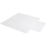 RAPIDLINE CHAIRMAT PVC KEYHOLE HARDFLOOR 1350 X 1150MM