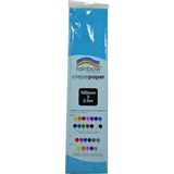 RAINBOW CREPE PAPER 500MM X 25M LIGHT BLUE