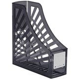 ITALPLAST MAGAZINE STAND TINTED GREY