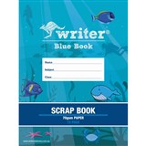 WRITER SCRAPBOOK 70GSM 72 PAGE 330 X 240MM BLUE