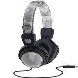 MOKI CAMO HEADPHONES INLINE MIC GREY