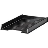 ITALPLAST GREENR RECYCLED SLIMLINE MULTI FIT DOCUMENT TRAY A4 BLACK