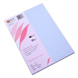 QUILL PARCHMENT CARD 176GSM A4 BLUE PACK 50