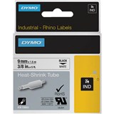DYMO SD18053 RHINO INDUSTRIAL HEAT SHRINK TUBING 9MM BLACK ON WHITE