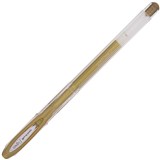 UNIBALL UM120 SIGNO GEL INK ROLLERBALL PEN 08MM NOBLE METALIC GOLD