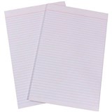 QUILL RULED BANK PAD 60GSM 90 LEAF FOOLSCAP WHITE