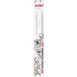 KENT 63M DOUBLE SIDED SCALE RULER 300MM WHITE