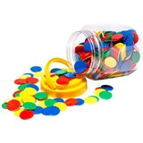 EDUCATIONAL COLOURS THE QUIET COUNTERS ASSORTED JAR 400