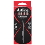 ARTLINE 200 FINELINER PEN 04MM MAGENTA BOX 12
