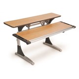 SYLEX SPLIT SURFACE HEIGHT ADJUSTABLE DESK 1200 X 800MM