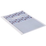 GOLD SOVEREIGN THERMAL BINDING COVER 10MM A4 WHITE BACK  CLEAR FRONT BOX 80