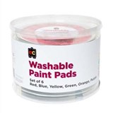 EDUCATIONAL COLOURS PAINT STAMPER PAD 150MM ASSORTED COLOURS